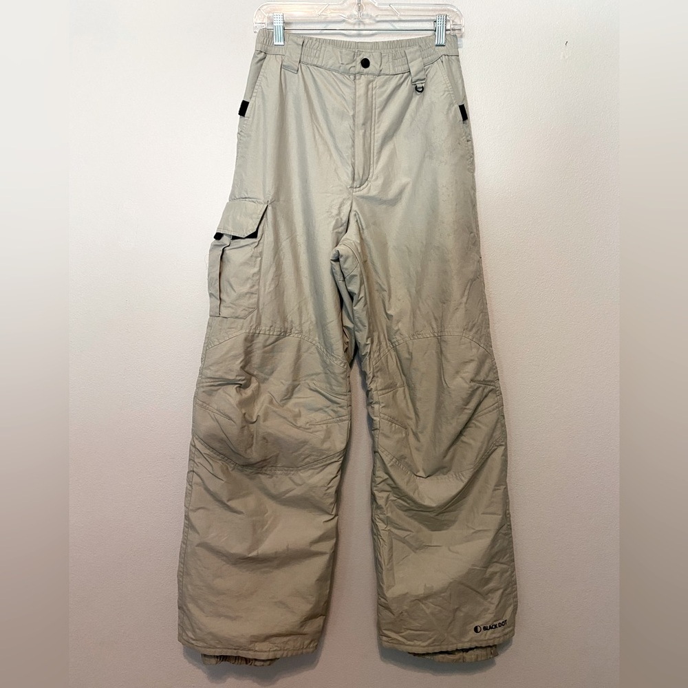 Black Dot Men’s Snowboarding Pants Small Water Resistant Ski Nylon